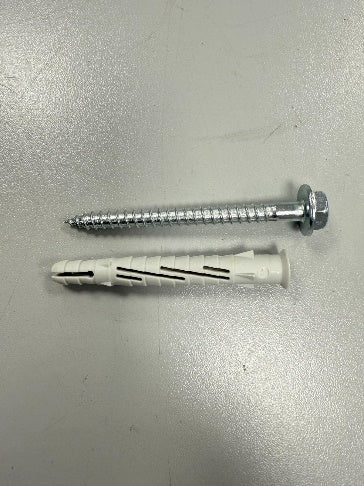 Tornillo hexagonal + taco W-UR F 10X80 ZN